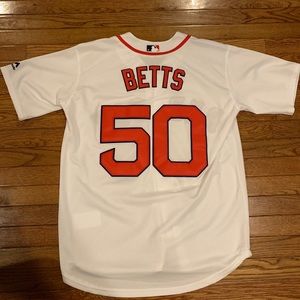 Majestic Red Sox Mookie Betts jersey